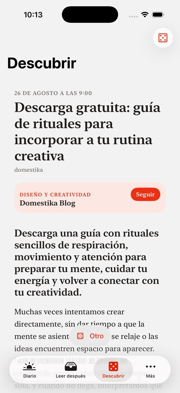 Aurore — Descubrir: un tema al azar, fuera de tus fuentes.