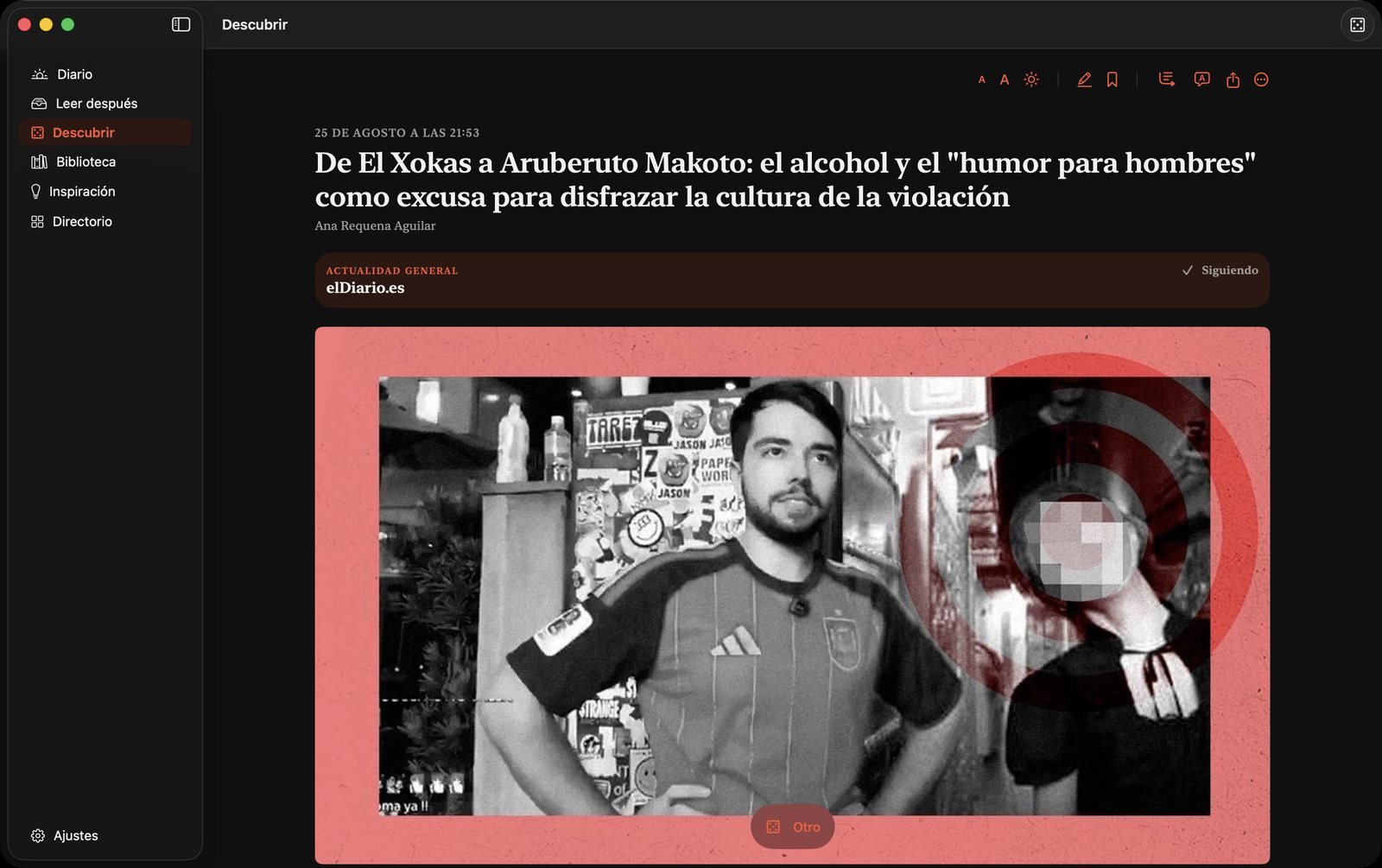 Aurore — Descubrir: un tema sacado al azar, fuera de tus fuentes.