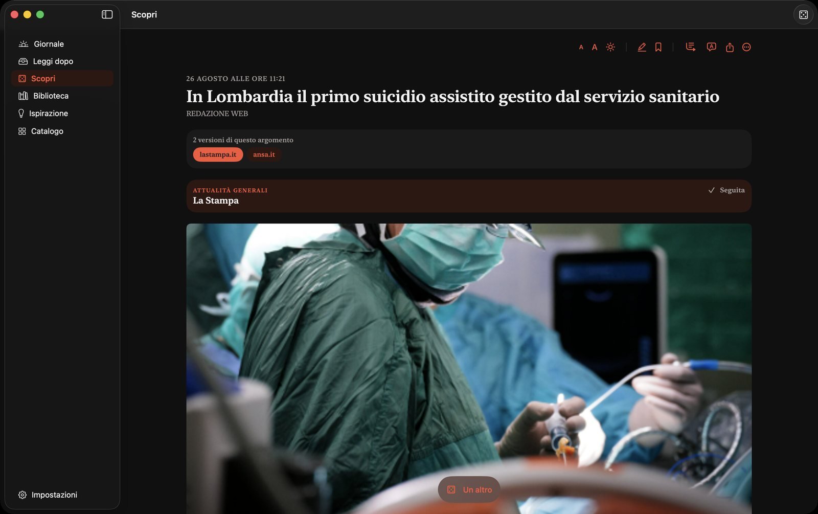 Aurore — Scopri: un argomento estratto a sorte, fuori dalle tue fonti.